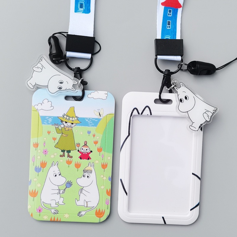 Moomin Cartoon Hard Card Holde - Lanyard Badge Holder recensione e prezzo