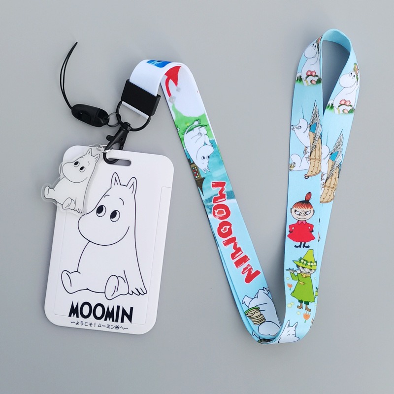 Moomin Cartoon Hard Card Holde - Lanyard Badge Holder recensione e prezzo