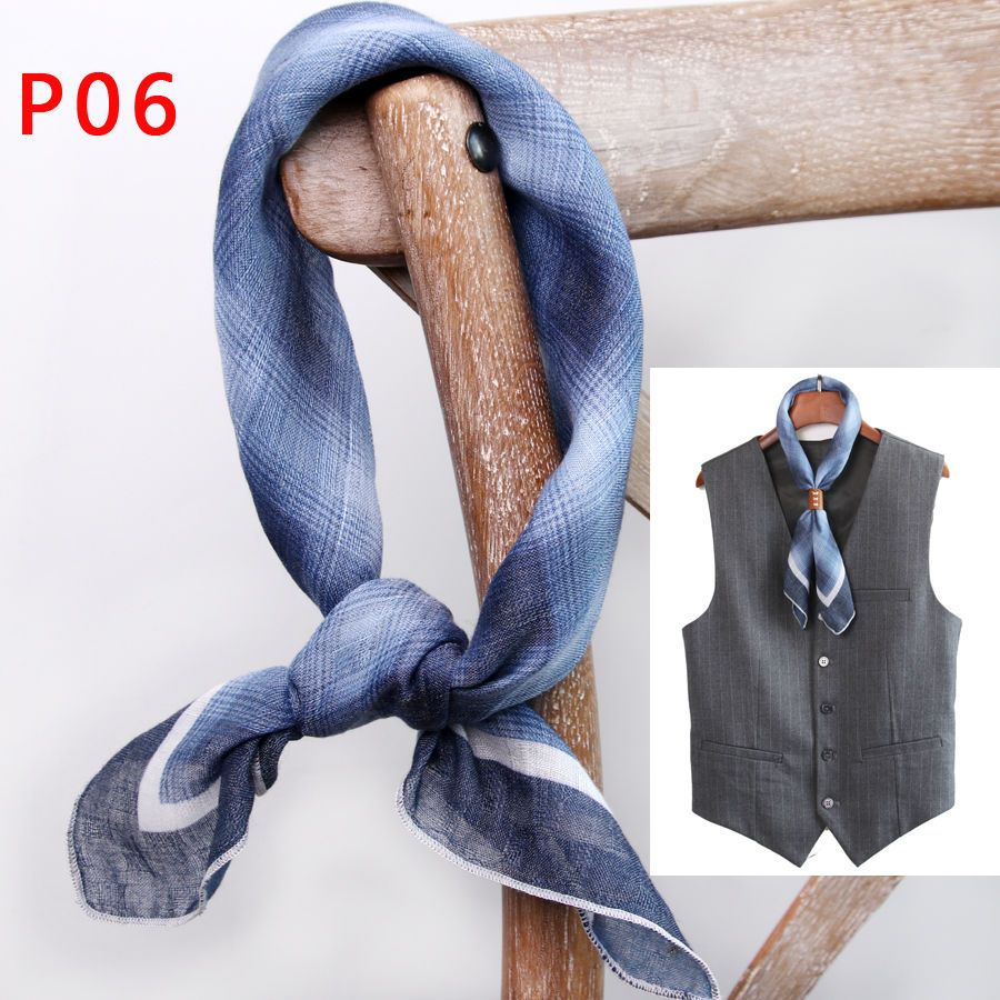 Men's Square Scarf with Button - Bandana Cotton recensione e prezzo