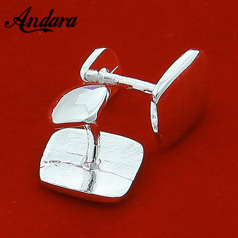 Hot Sale Silver Square Cufflin - Tie Clip Silver recensione e prezzo