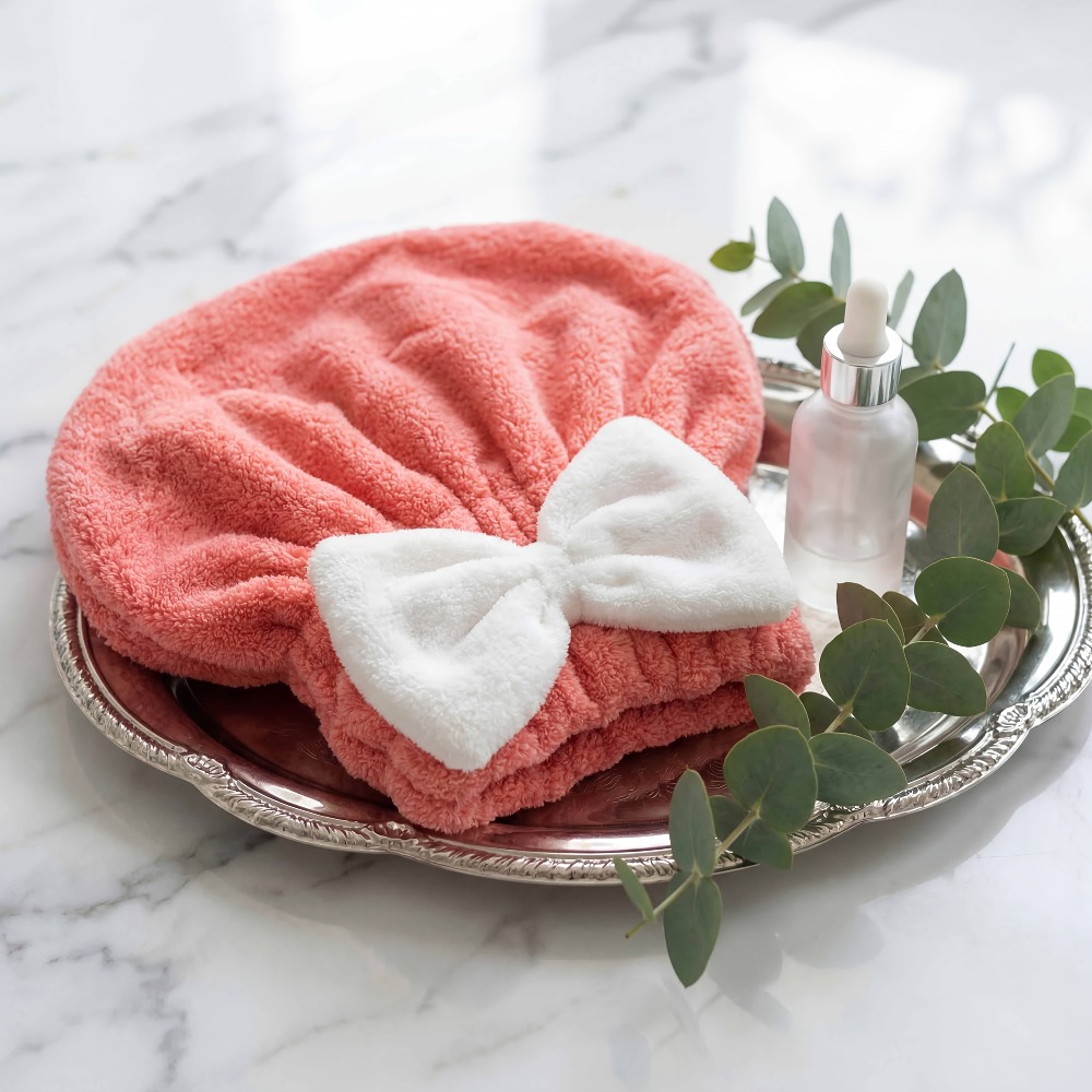 Microfiber Hair Drying Cap, Qu - Head Wrap Turban recensione e prezzo