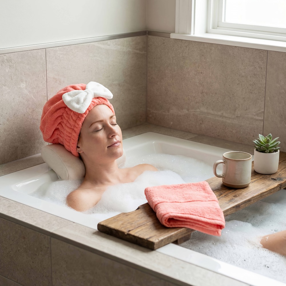 Microfiber Hair Drying Cap, Qu - Head Wrap Turban recensione e prezzo