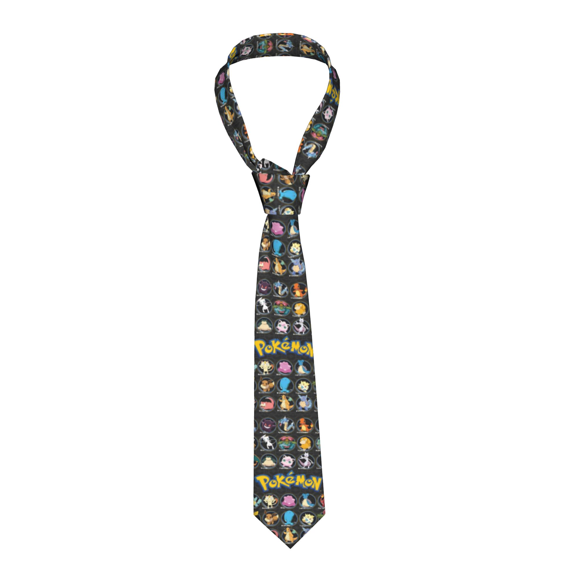 Cartoon Pokemon Characters Nec - Skinny Tie Men recensione e prezzo