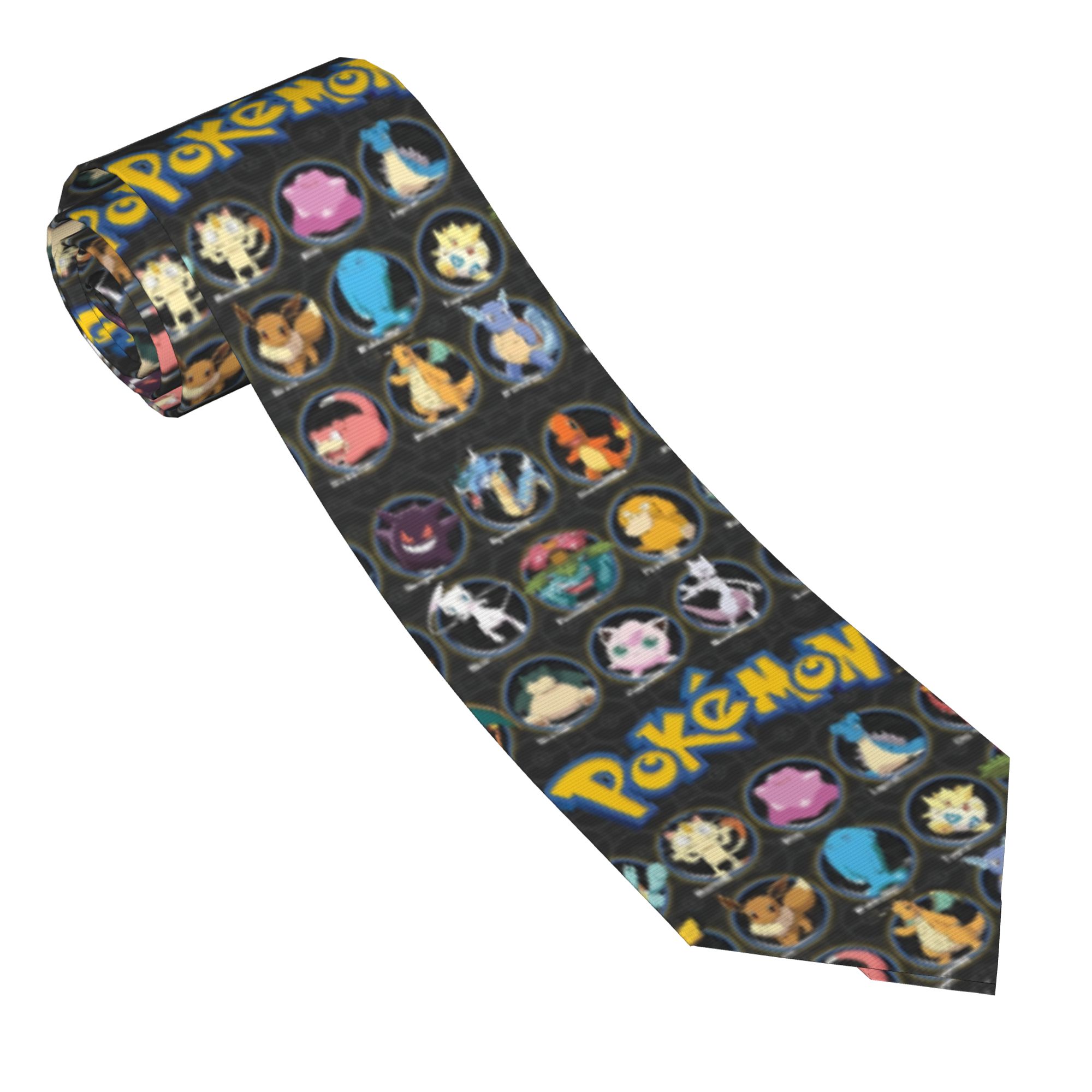 Cartoon Pokemon Characters Nec - Skinny Tie Men recensione e prezzo