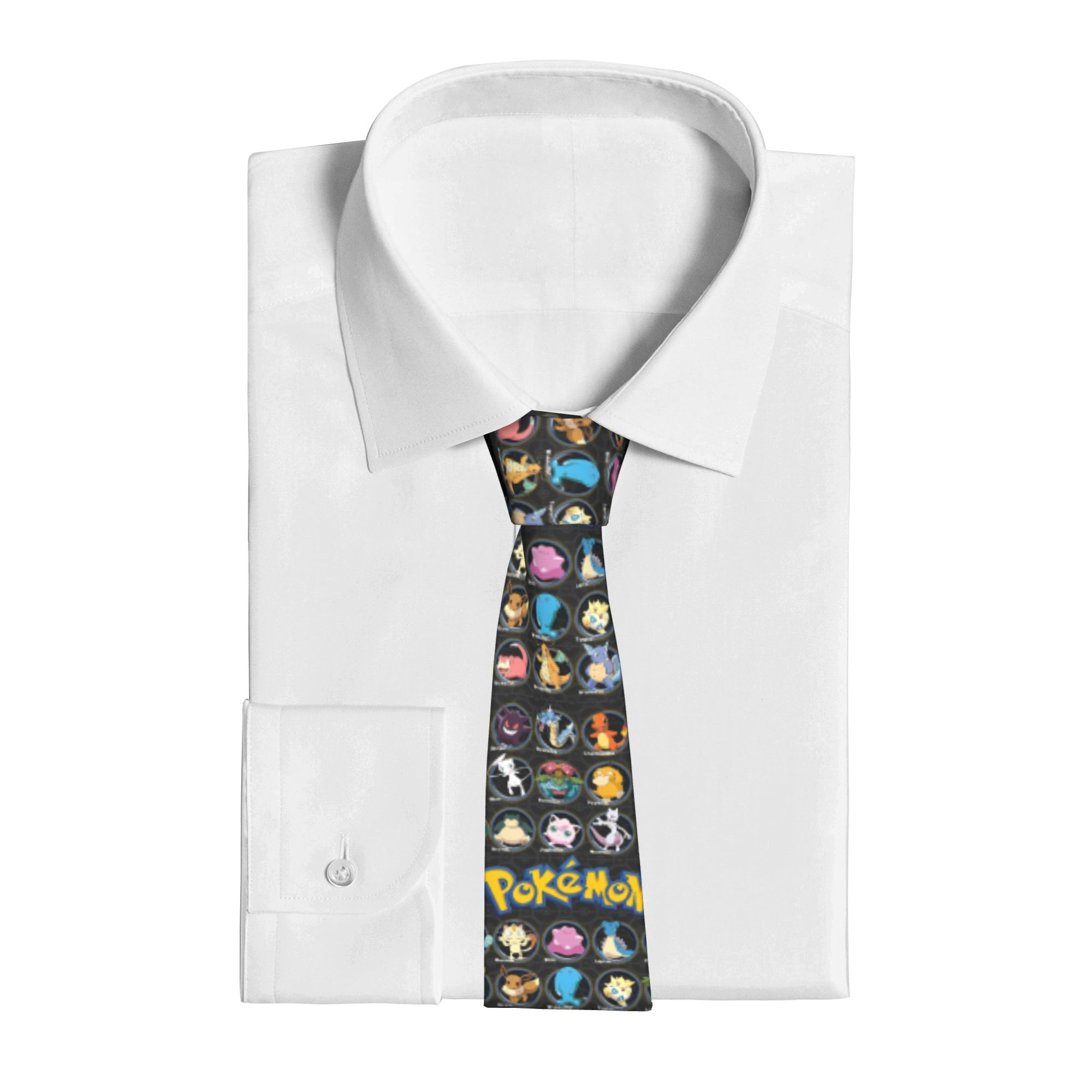 Cartoon Pokemon Characters Nec - Skinny Tie Men recensione e prezzo