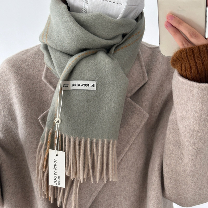 Elegant Good Quality 100% Wool - Muffler Men Wool recensione e prezzo