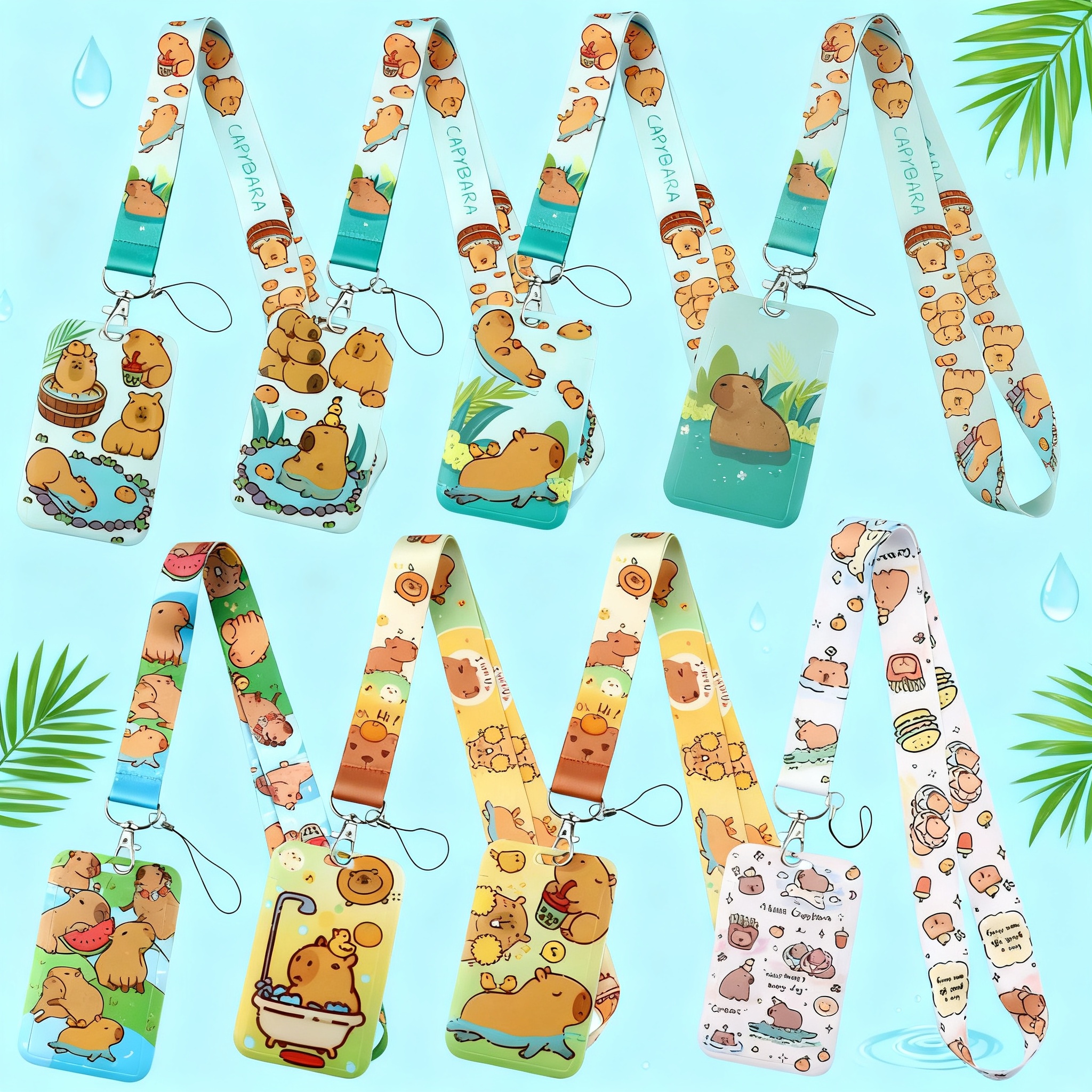 Cute Capybara Lanyards for Key - Lanyard Badge Holder recensione e prezzo