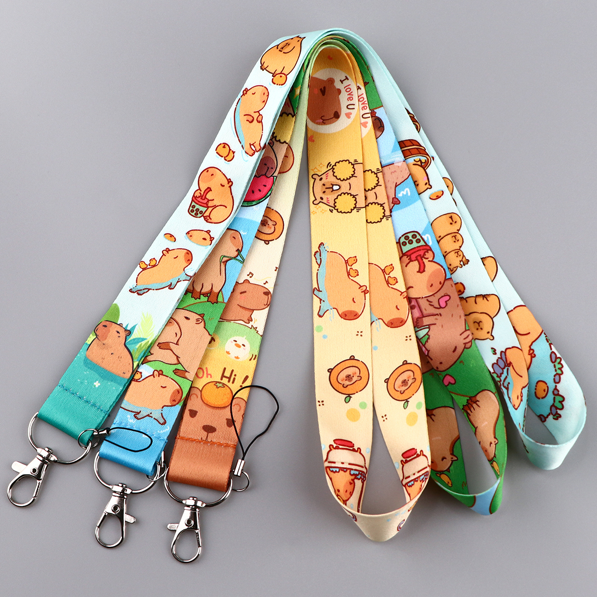 Cute Capybara Lanyards for Key - Lanyard Badge Holder recensione e prezzo