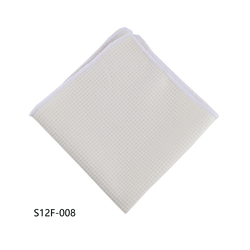 New Pure Solid Color Black Whi - Handkerchief Cotton Men recensione e prezzo