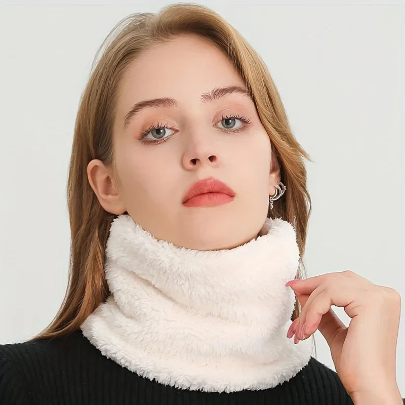 Windproof Plush Infinity Scarf - Infinity Scarf Knit recensione e prezzo