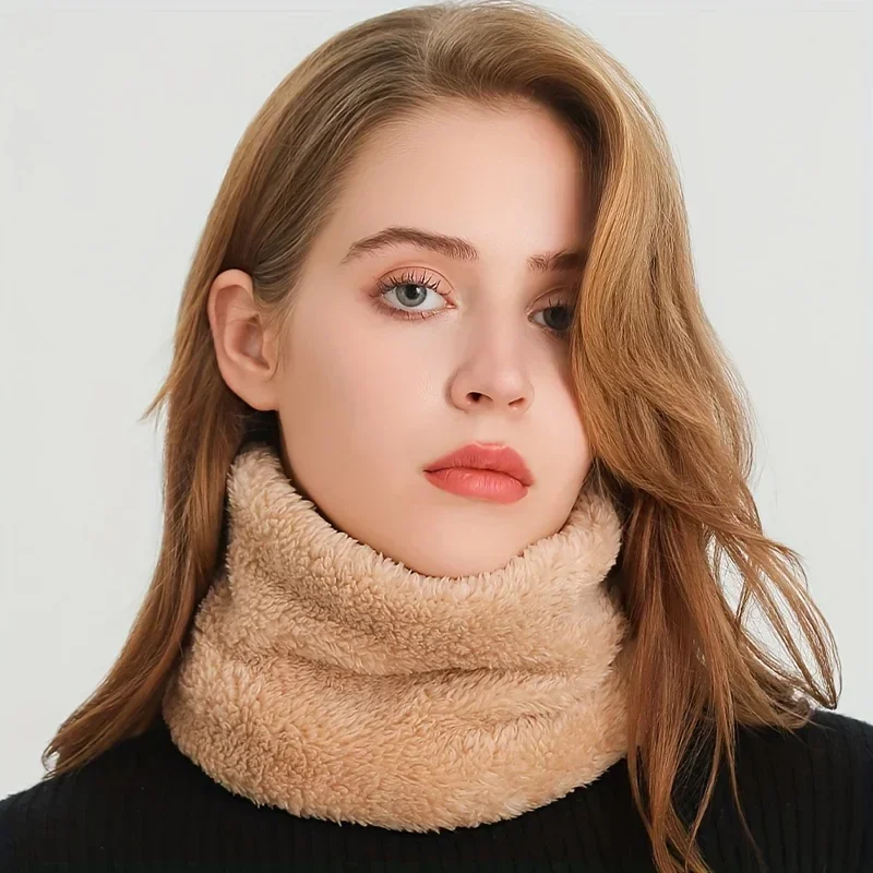 Windproof Plush Infinity Scarf - Infinity Scarf Knit recensione e prezzo