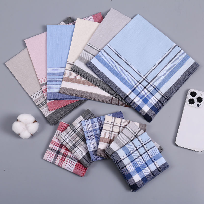 12Pcs Men's Pure Cotton Handke - Handkerchief Cotton Men recensione e prezzo