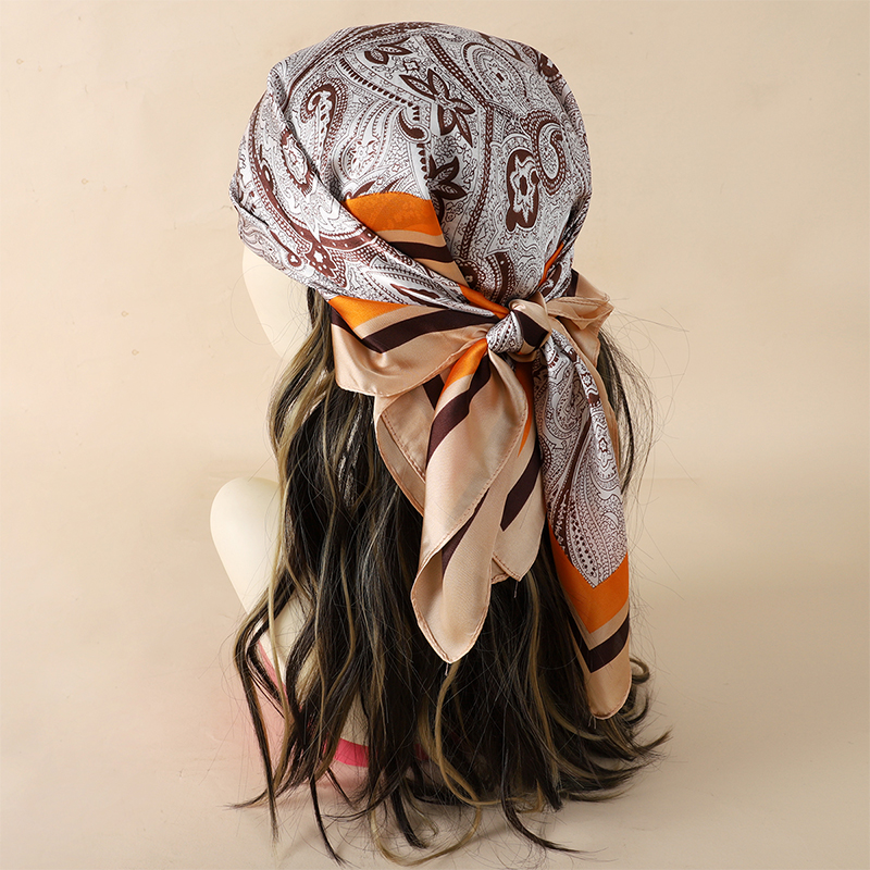 Luxury Spring Silk Scarf Women - Silk Tie Striped recensione e prezzo