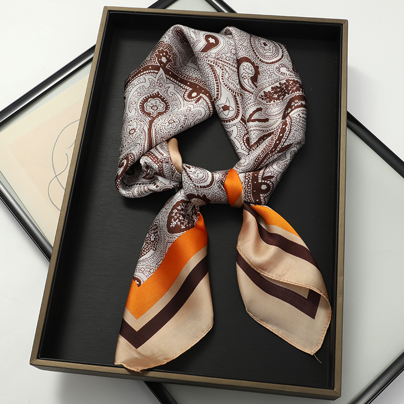 Luxury Spring Silk Scarf Women - Silk Tie Striped recensione e prezzo