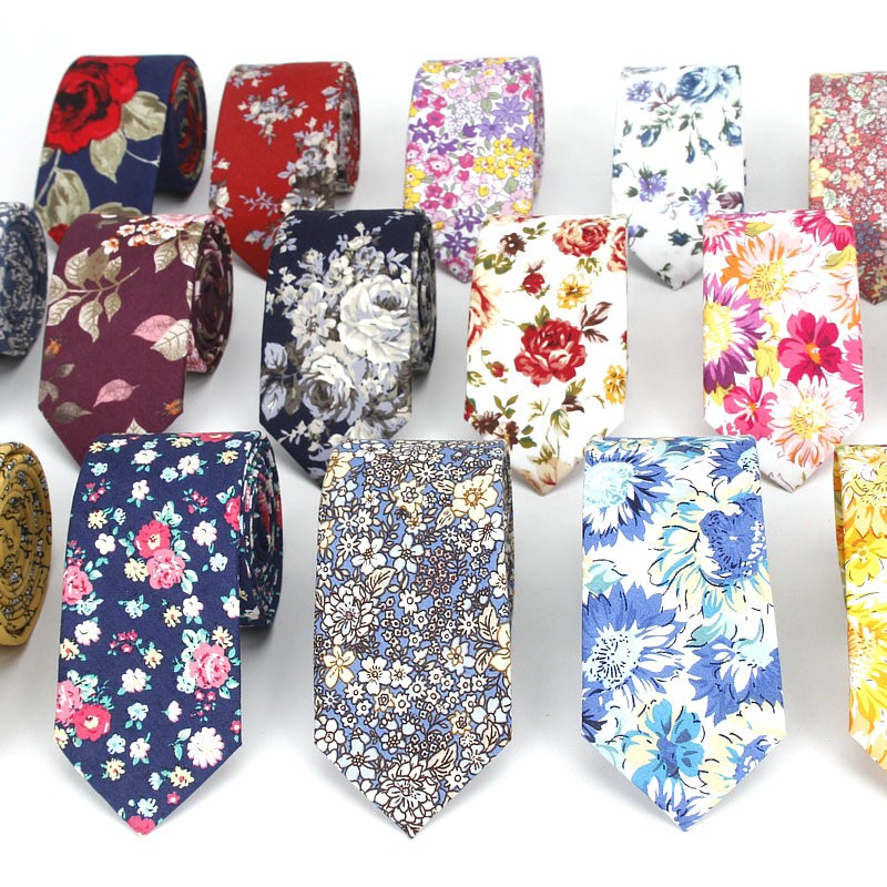 New Floral Tie For Men Women S - Skinny Tie Men recensione e prezzo