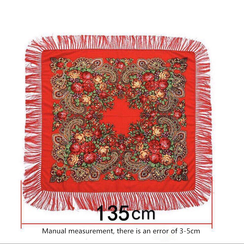 135*135cm Women Russian Style  - Bandana Cotton recensione e prezzo
