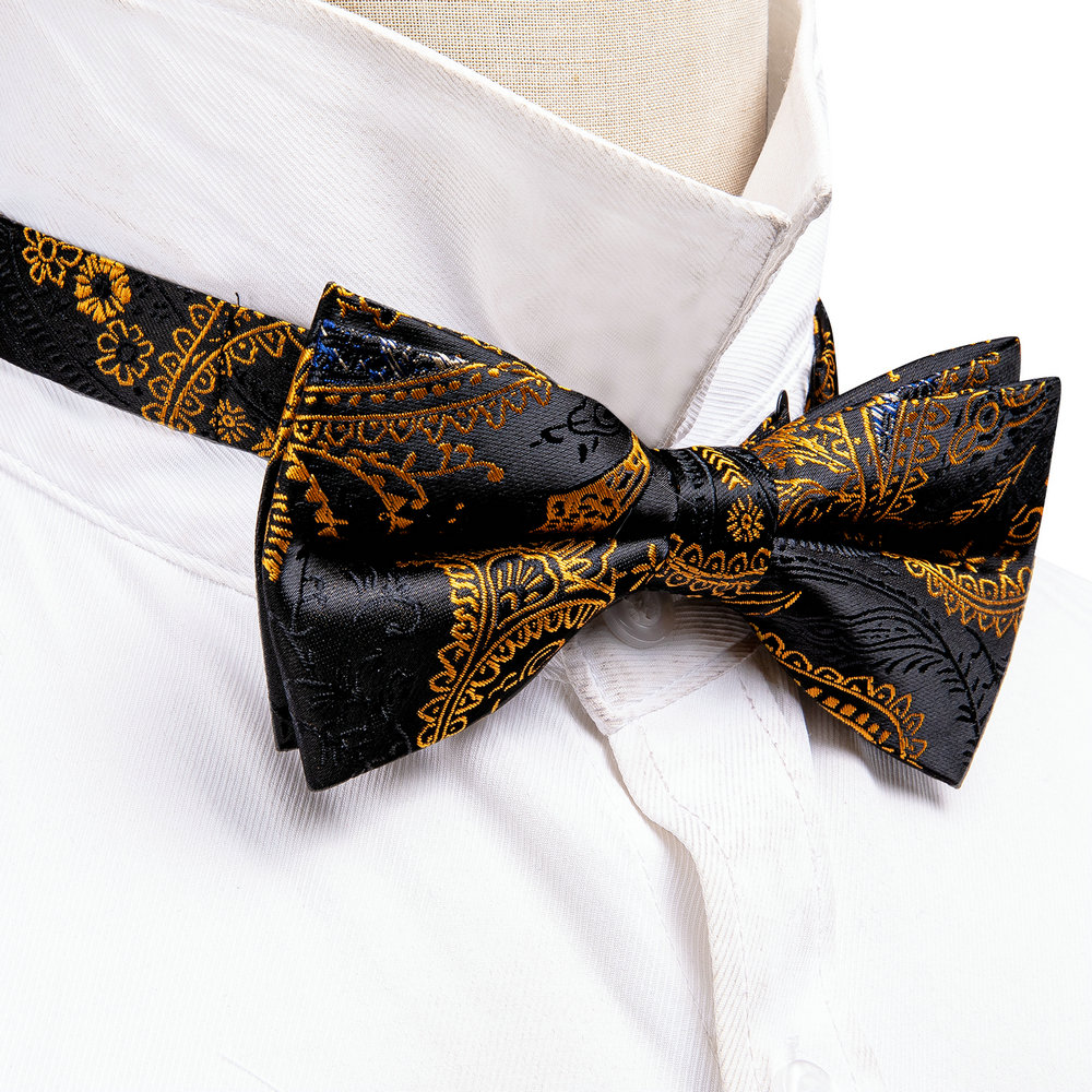 Barry.Wang Silk Mens Bow Tie B - Bow Tie Pre Tied recensione e prezzo