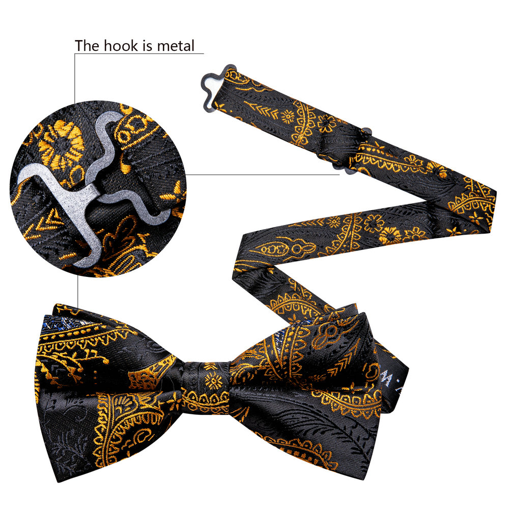 Barry.Wang Silk Mens Bow Tie B - Bow Tie Pre Tied recensione e prezzo