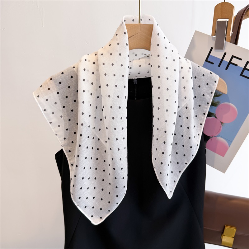 50cm Cotton Linen Square Scarf - Bandana Cotton recensione e prezzo