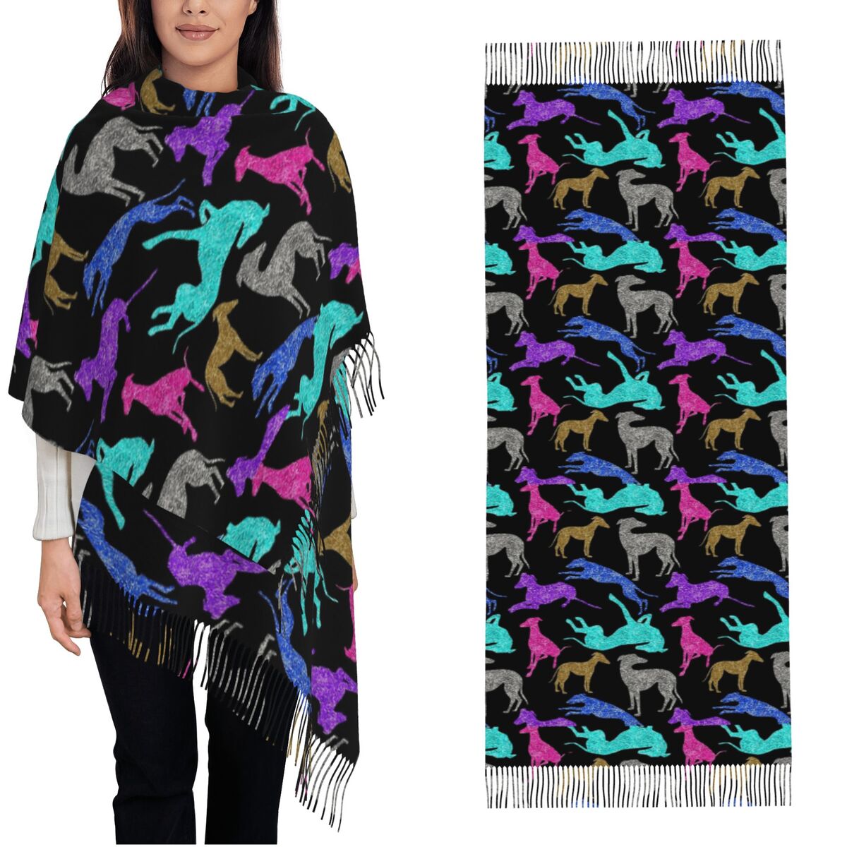 Greyt Greyhound Combo Scarf Wa - Pashmina Wrap Large recensione e prezzo