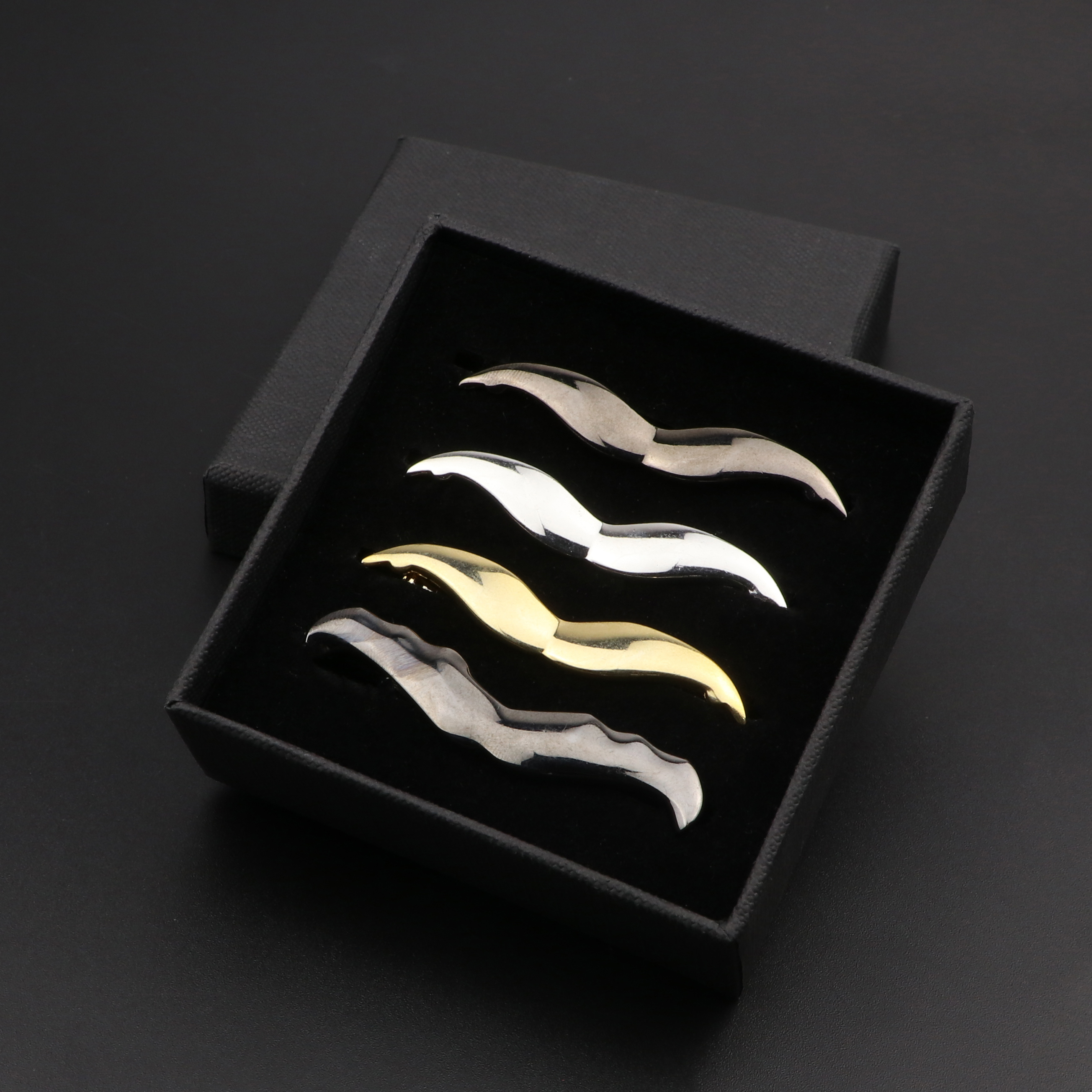 Fashion Metal Men Tie Clip Set - Tie Bar Set Gift recensione e prezzo
