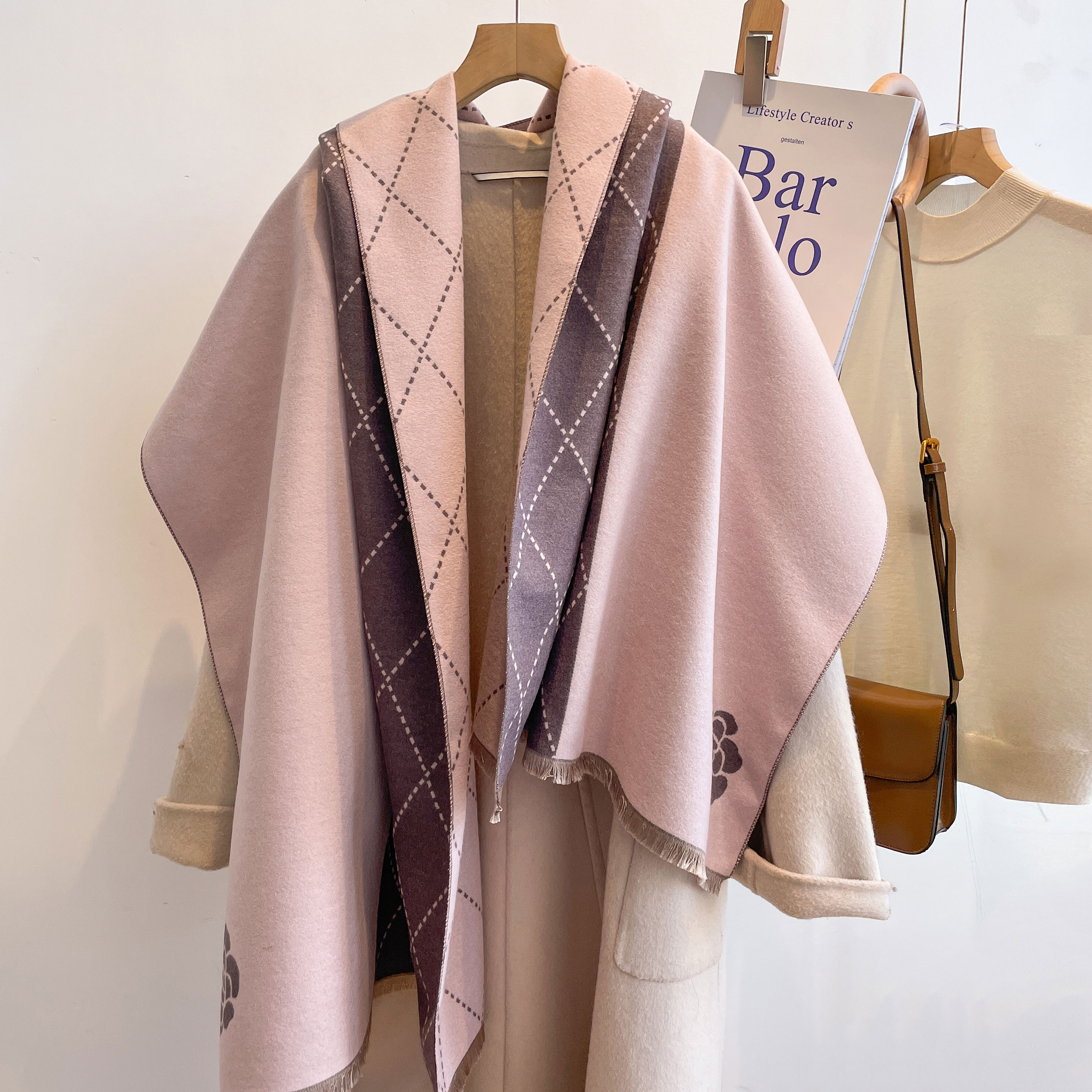 2023 Designer Cashmere Scarf W - Woven Scarf Blanket recensione e prezzo