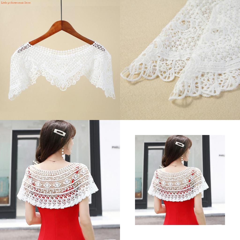 F92D Women Embroidery Floral L - Stole Wedding Shawl recensione e prezzo