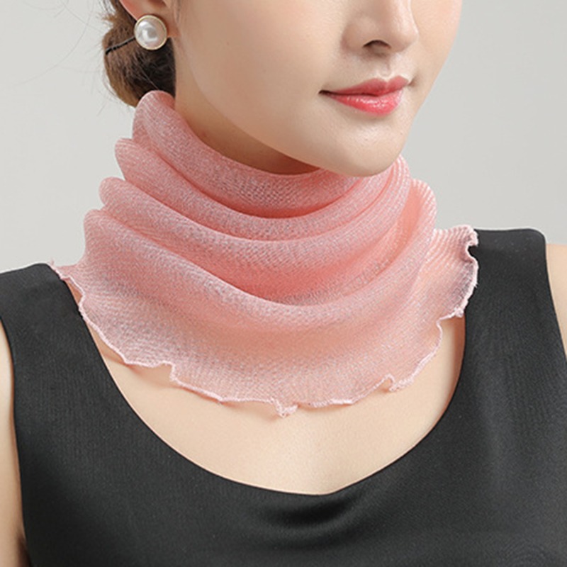 Spring Summer Chiffon Neck Col - Silk Neck Scarf recensione e prezzo