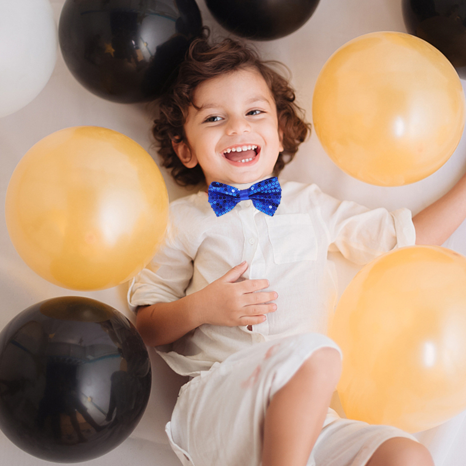 5Pcs Children's Sequin Bow Tie - Bow Tie Pre Tied recensione e prezzo