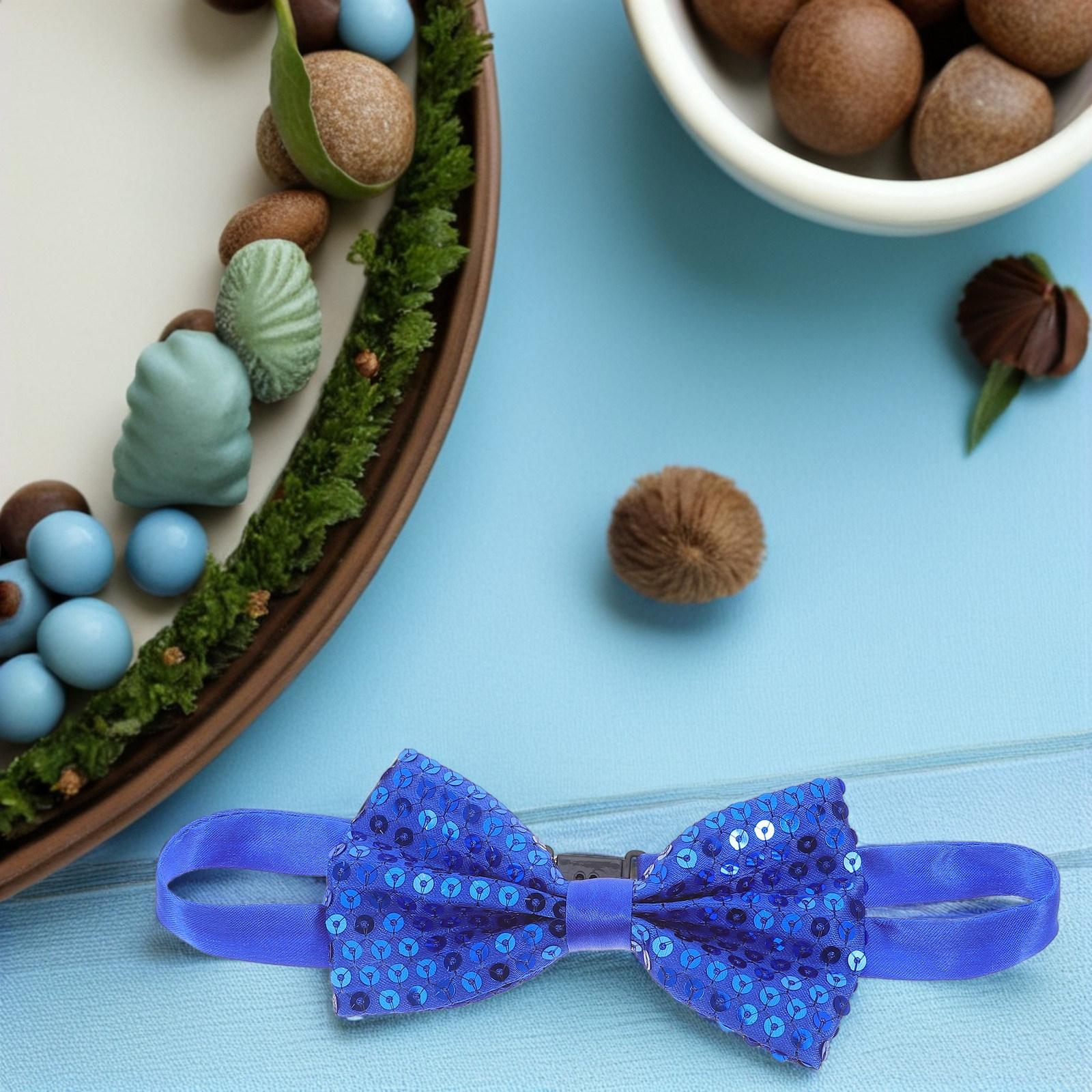 5Pcs Children's Sequin Bow Tie - Bow Tie Pre Tied recensione e prezzo