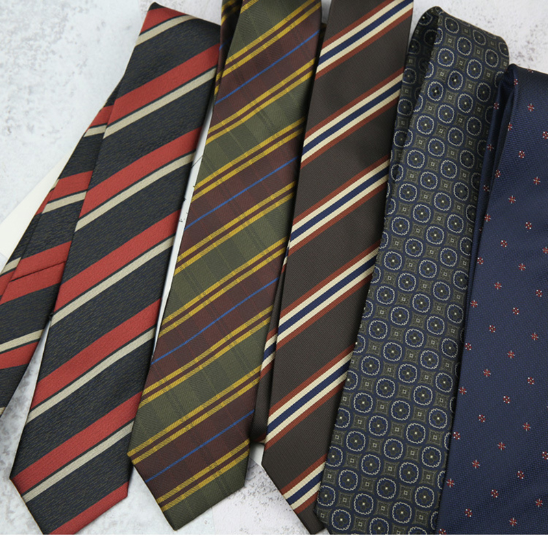 New Trendy Striped Neckties Fo - Skinny Tie Men recensione e prezzo