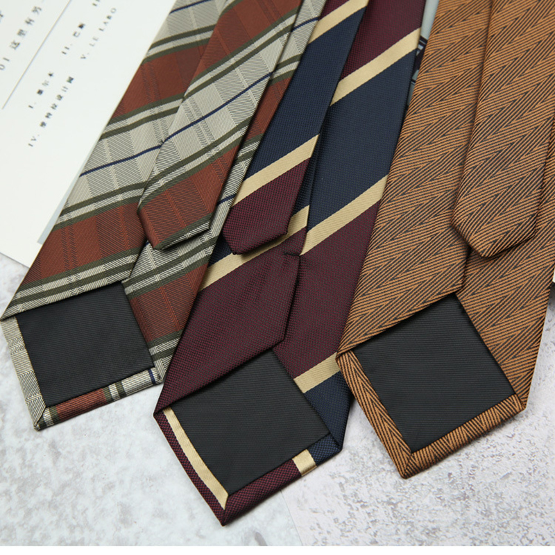 New Trendy Striped Neckties Fo - Skinny Tie Men recensione e prezzo