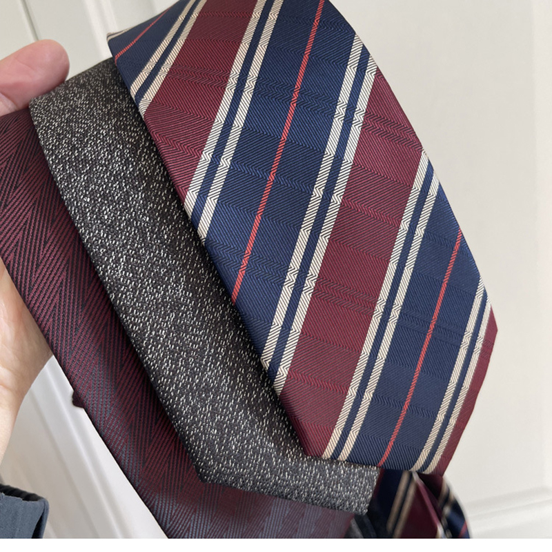 New Trendy Striped Neckties Fo - Skinny Tie Men recensione e prezzo