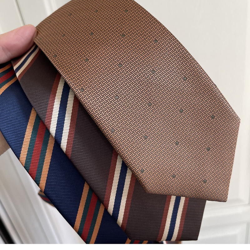 New Trendy Striped Neckties Fo - Skinny Tie Men recensione e prezzo