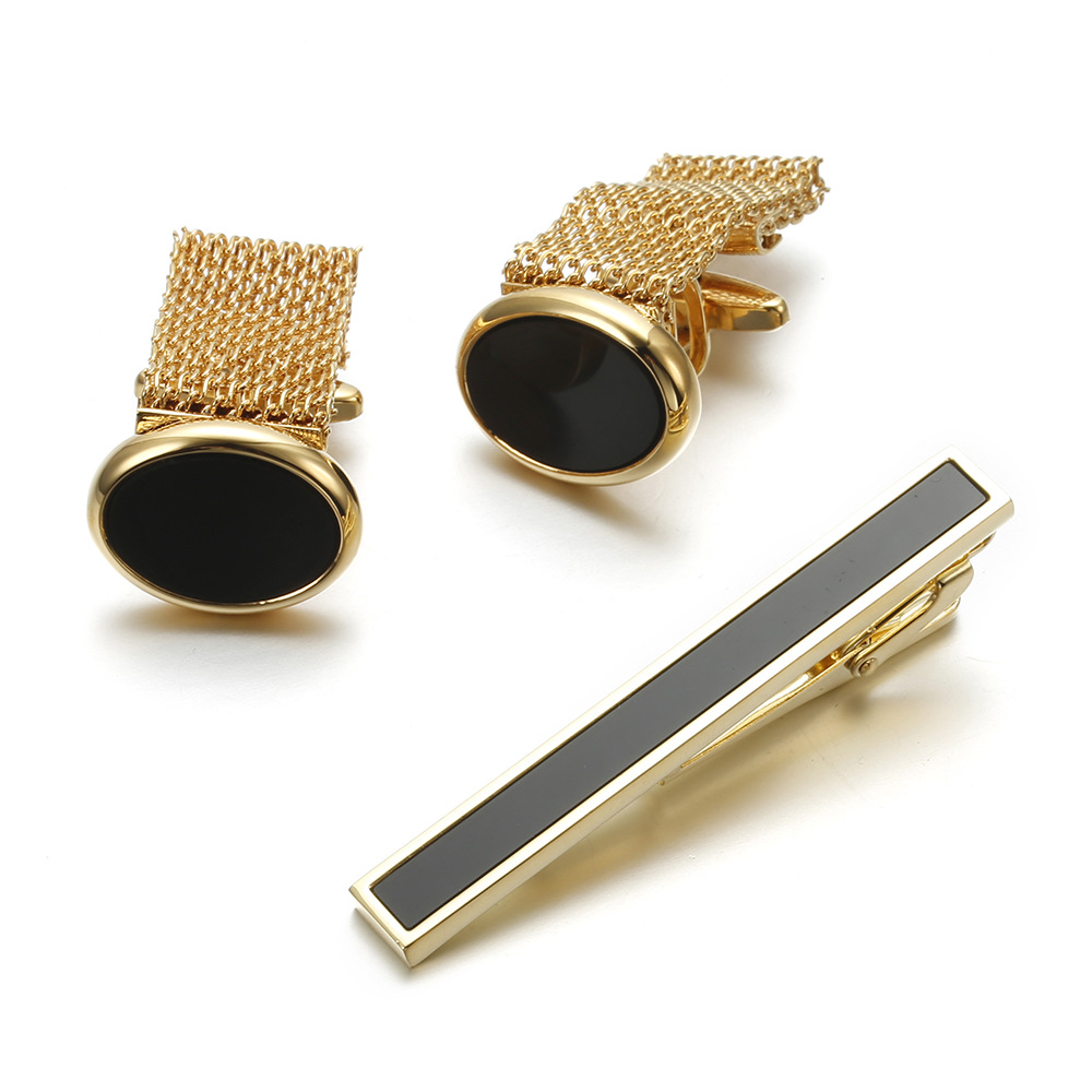 VAGULA New 9PCS Cuff links Tie - Tie Bar Set Gift recensione e prezzo