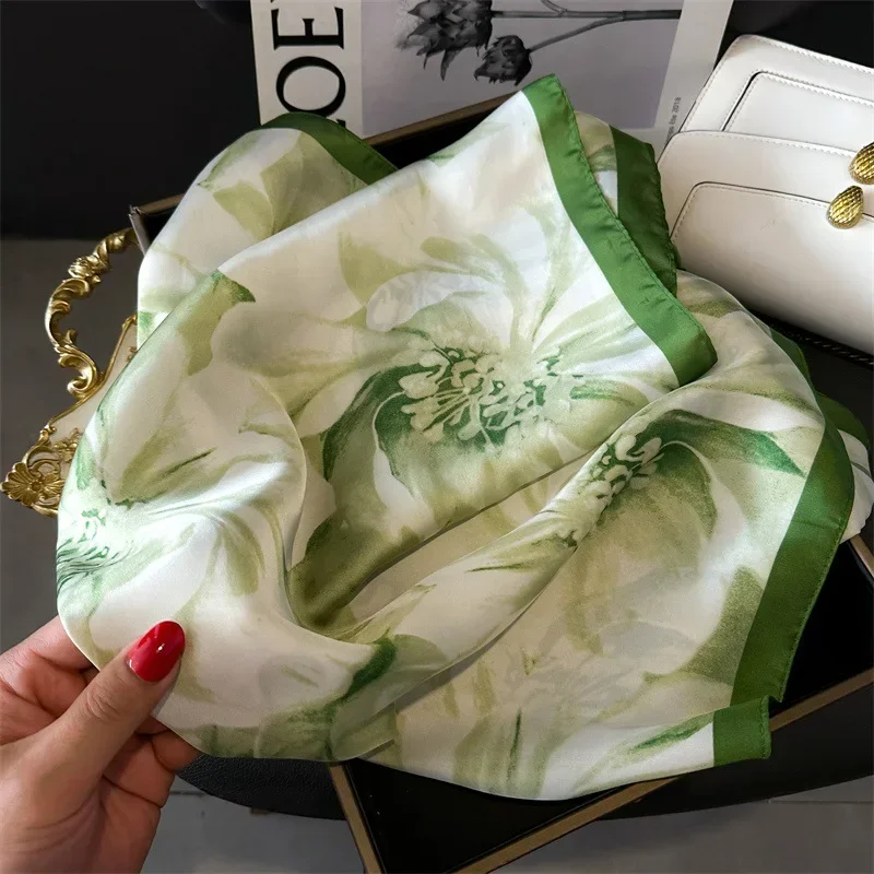 Floral Silk Imitation Scarf fo - Silk Neck Scarf recensione e prezzo