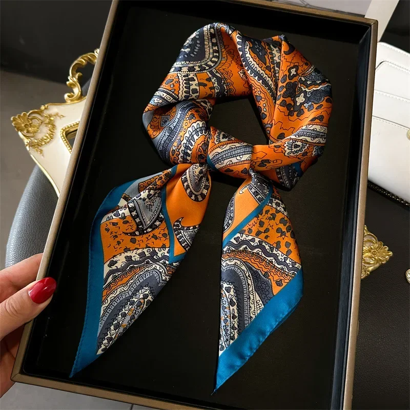 Floral Silk Imitation Scarf fo - Silk Neck Scarf recensione e prezzo