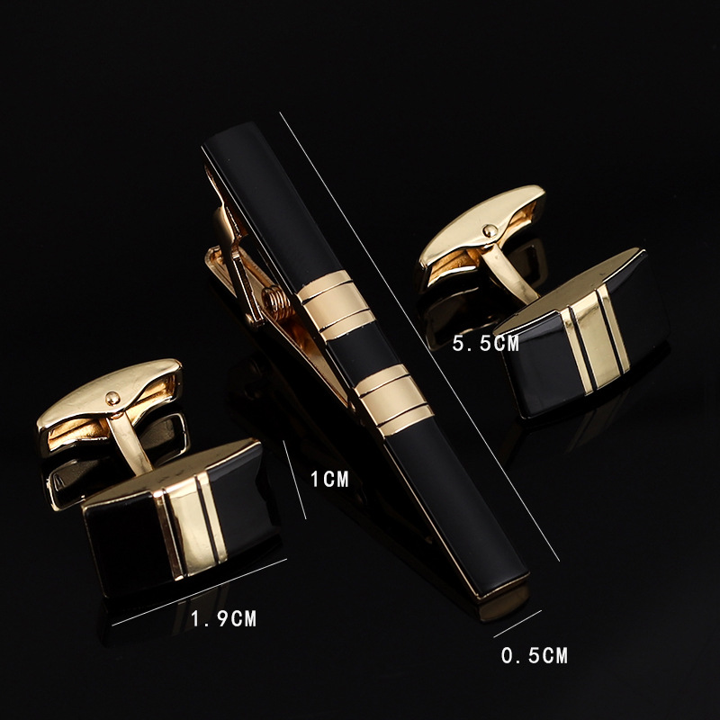 Mens Ties Clip Cufflinks Set S - Tie Bar Set Gift recensione e prezzo