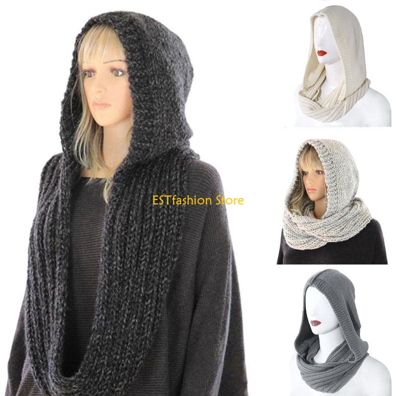 Y5GC Women Rib Knit for Infini - Infinity Scarf Knit recensione e prezzo