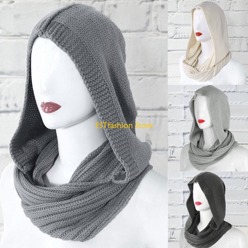 Y5GC Women Rib Knit for Infini - Infinity Scarf Knit recensione e prezzo