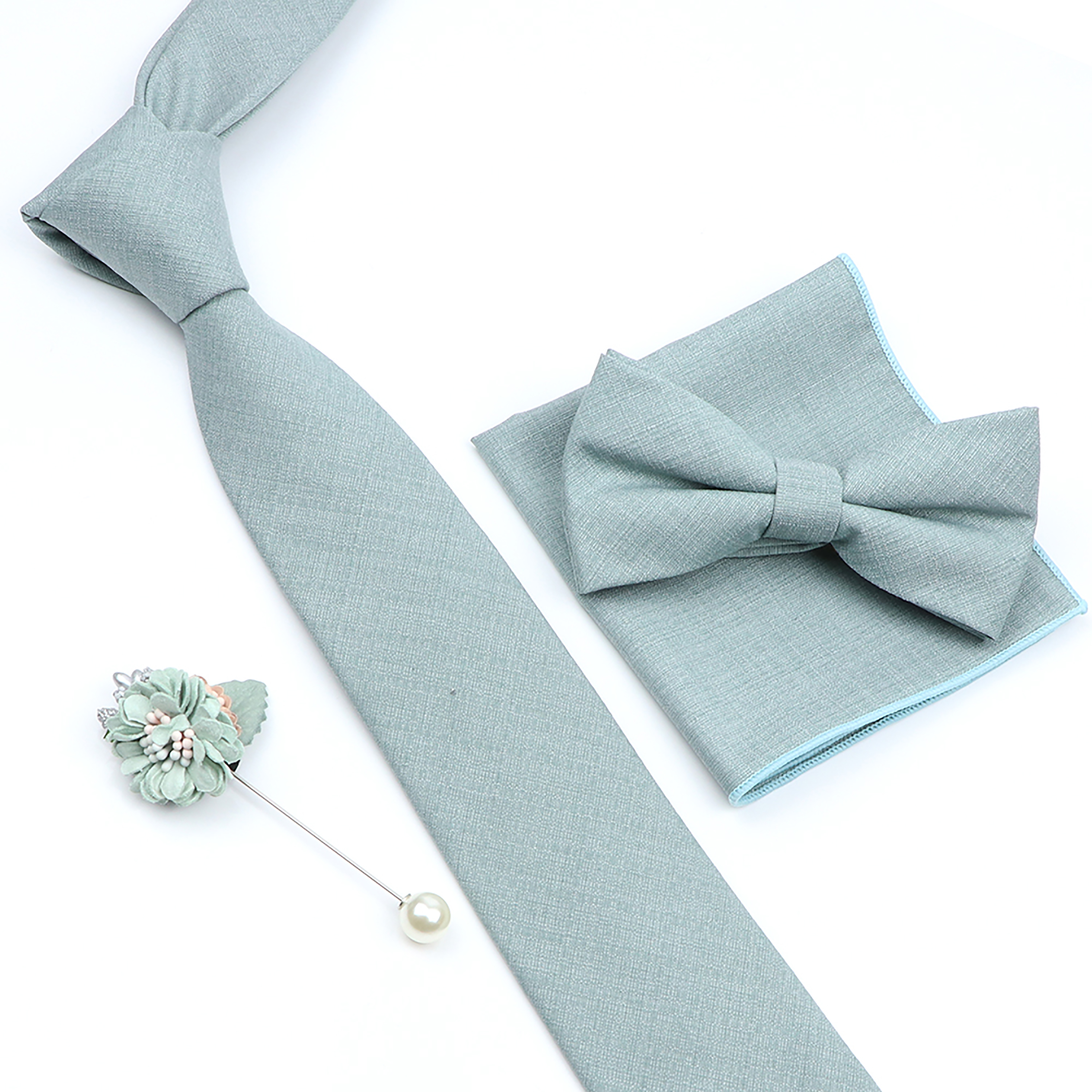 Beautiful Solid Color Tie Broo - Skinny Tie Men recensione e prezzo