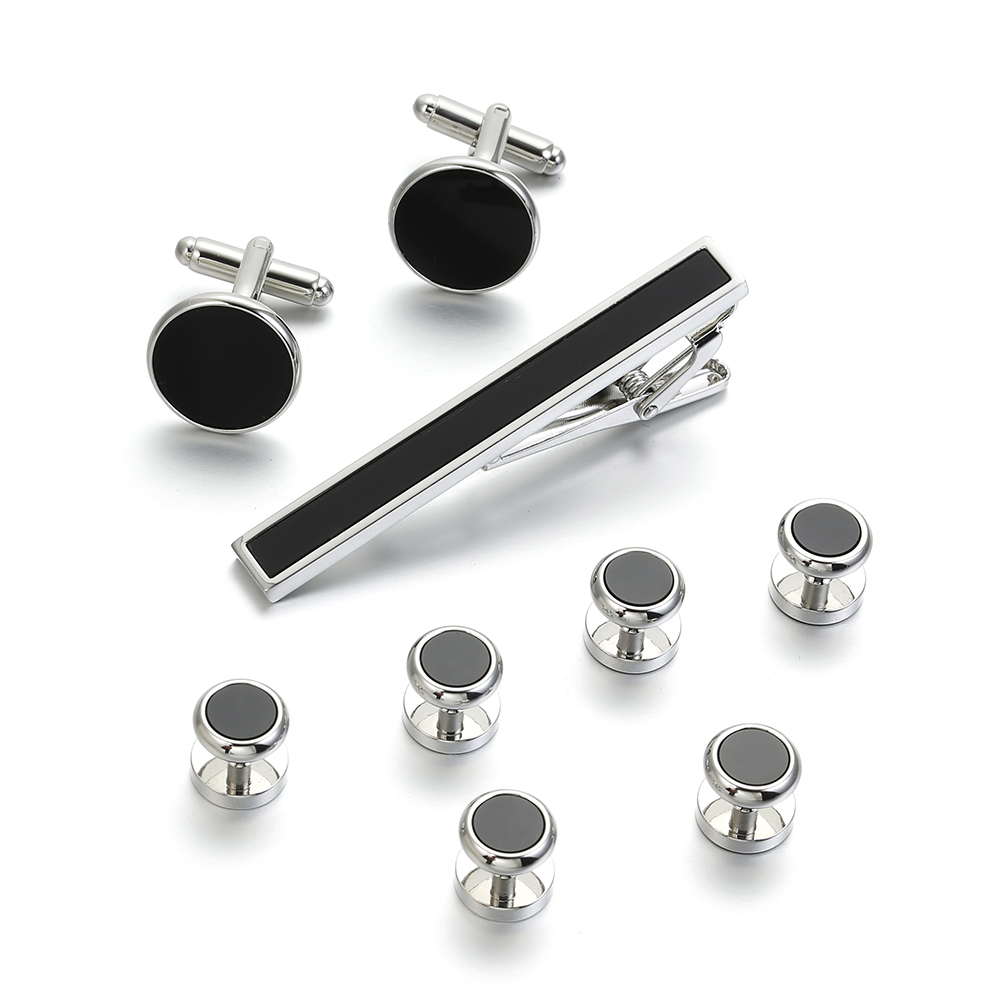 VAGULA 9 PCS Tie bar Cuff link - Tie Bar Set Gift recensione e prezzo