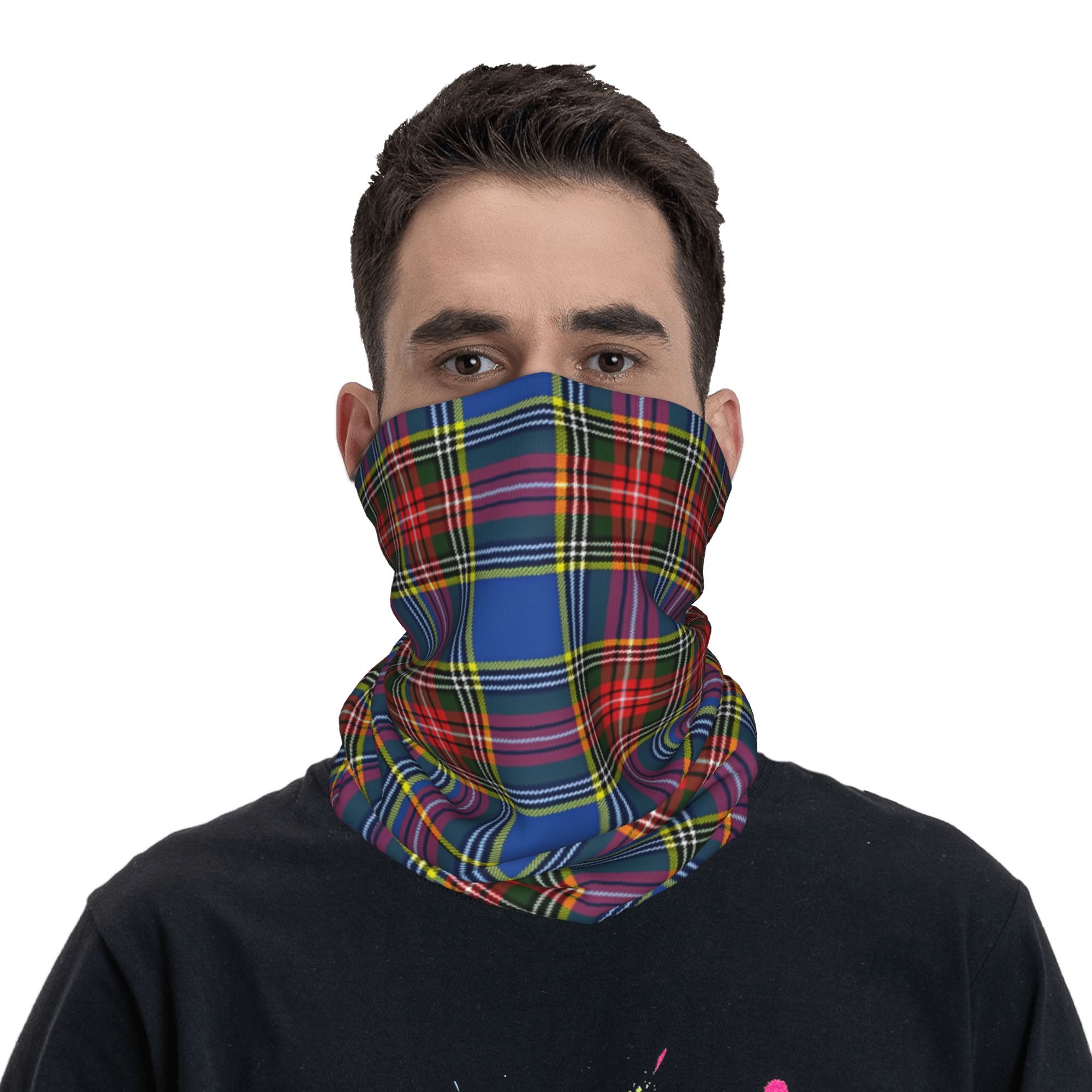 Custom Royal Tartan Plaid Wint - Neck Warmer Tube recensione e prezzo