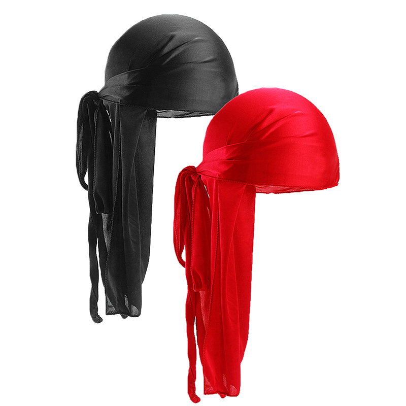 2 pcs Silky Satin Durags for M - Bandana Doo Rag recensione e prezzo
