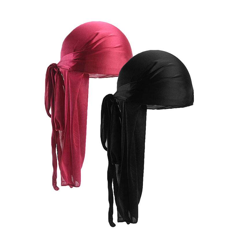 2 pcs Silky Satin Durags for M - Bandana Doo Rag recensione e prezzo