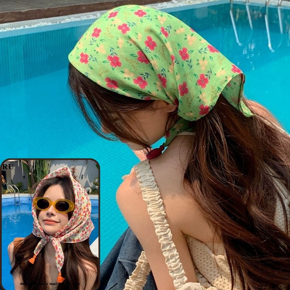 Summer Scarf Colorful Flower P - Bandana Cotton recensione e prezzo