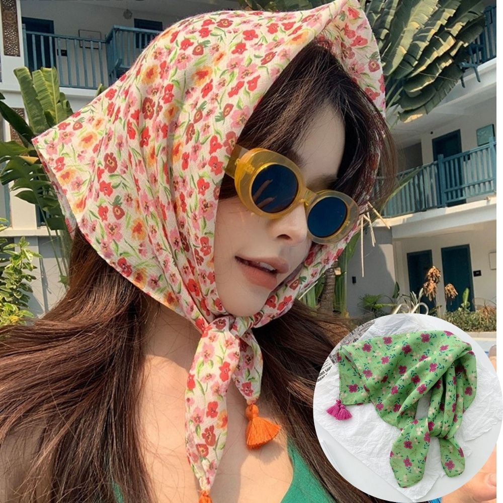 Summer Scarf Colorful Flower P - Bandana Cotton recensione e prezzo