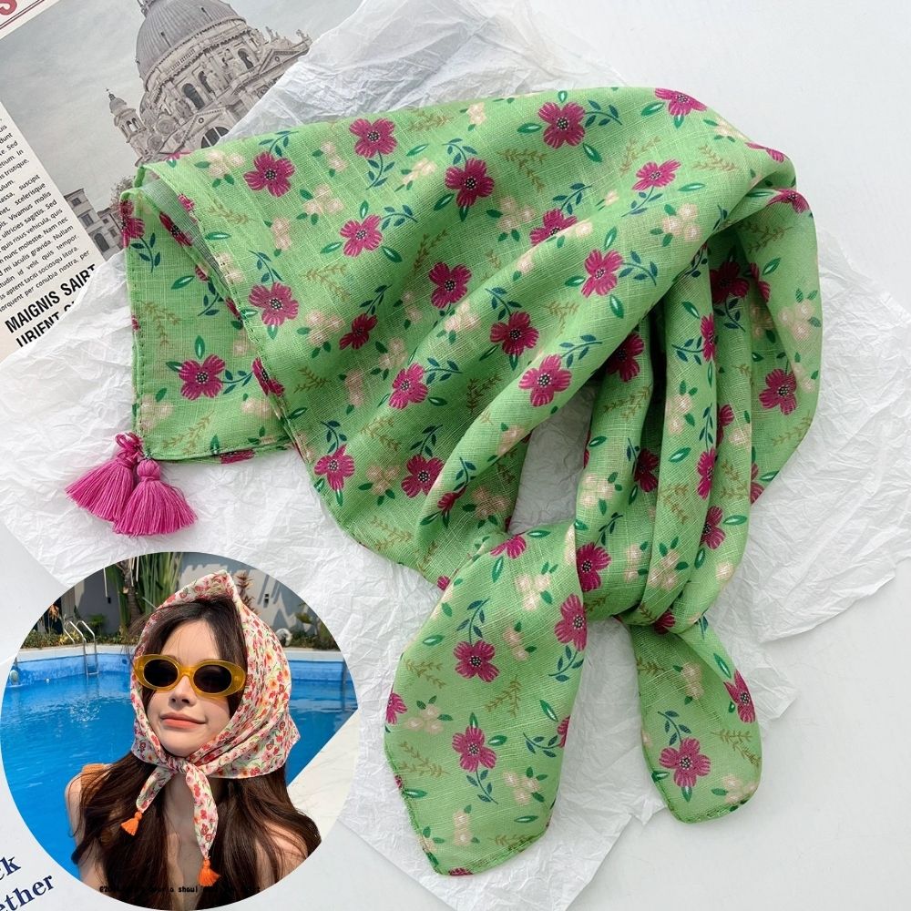Summer Scarf Colorful Flower P - Bandana Cotton recensione e prezzo