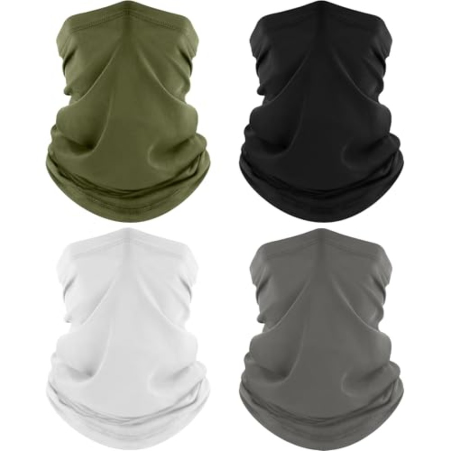ROXUN 4 Pack Neck Gaiter, Cool - Face Scarf Mask recensione e prezzo