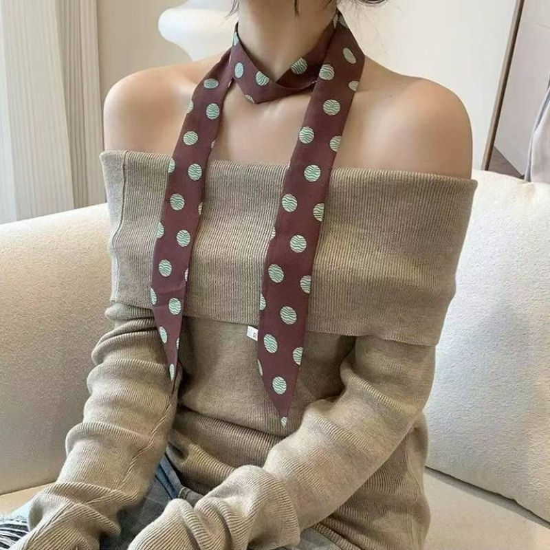 Polka Dot and Striped Print Sc - Silk Tie Striped recensione e prezzo